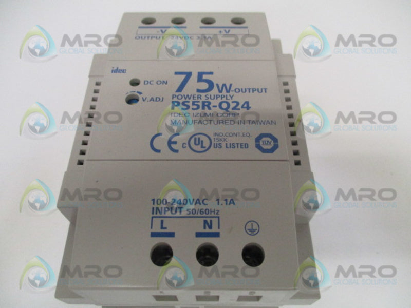 IDEC PS5R-Q24 POWER SUPPLY 100-240VAC *NEW NO BOX*
