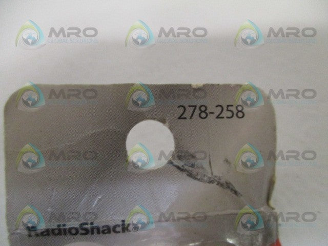 RADIO SHACK 278-258 F TO PL-259 ADAPTER *NEW IN ORIGINAL PACKAGE*