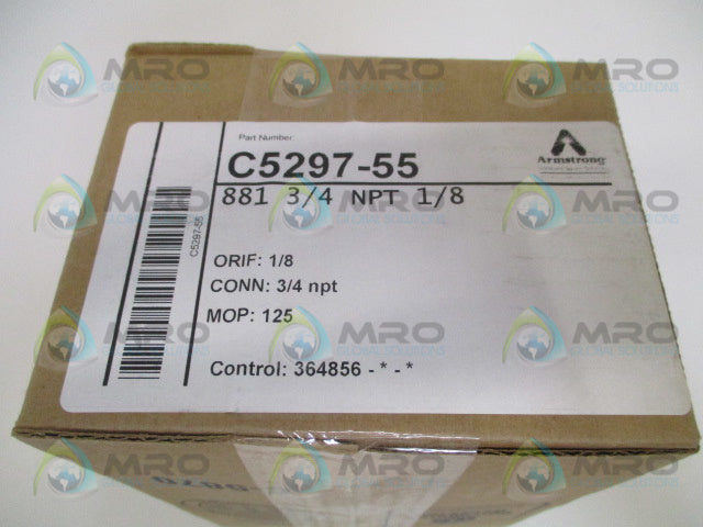ARMSTRONG C5297-55 STEAM TRAP 3/4" * FACTORY SEALED *
