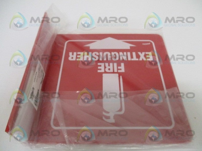 PRINZING L0FE15A 8"X8" "FIRE EXTING" SIGN *NEW IN FACTORY BAG*