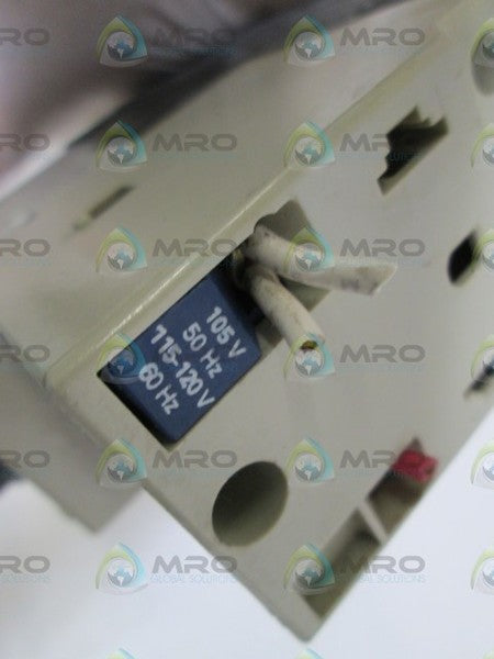 TELEMECANIQUE STARTER SWITCH  105V LD1 LB030 / LB1 LB03P13 *USED*