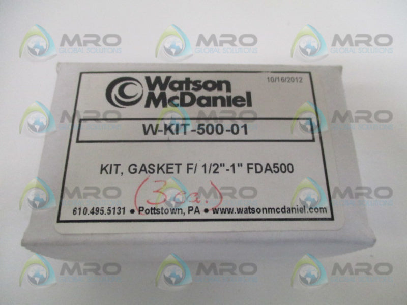 WATSON MCDANIEL W-KIT-500-01 GASKET KIT *NEW IN BOX*