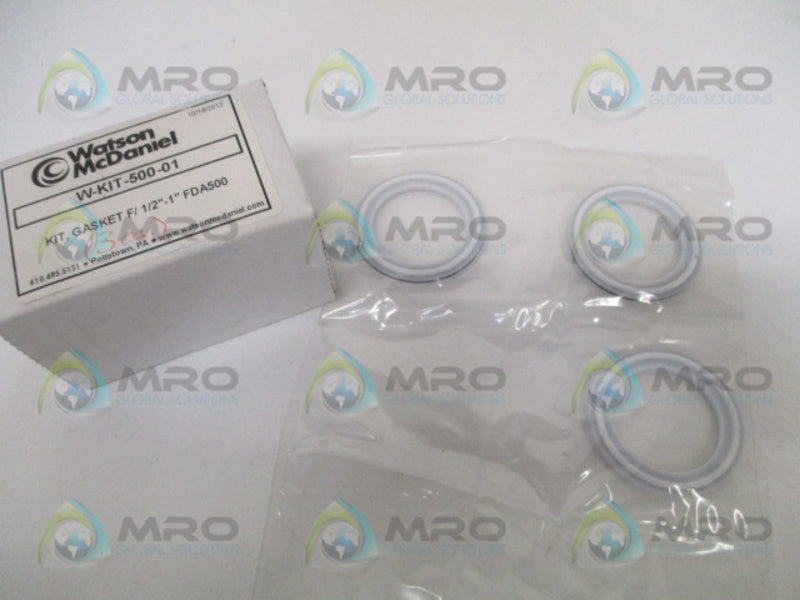 WATSON MCDANIEL W-KIT-500-01 GASKET KIT *NEW IN BOX*