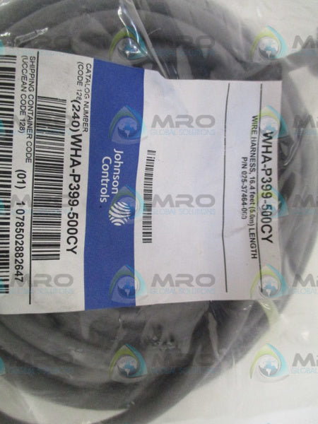 JOHNSON CONTROLS WHA-P399-500CY WIRE HARNESS *NEW IN FACTOR BAG*
