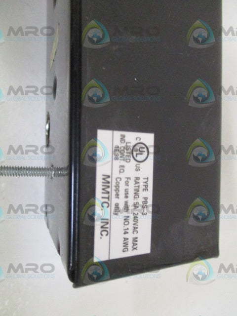 MMTC PBS-3 PUSHBUTTON STATION * NEW *