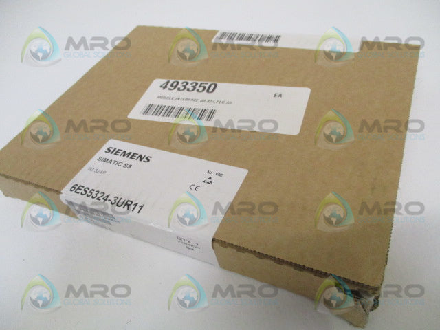 SIEMENS SIMATIC S5 6ES5324-3UR11 IM324FR INTERFACE MODULE *FACTORY SEALED*
