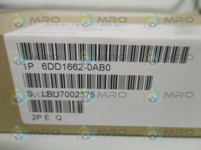 SIEMENS SIMADYN D 6DD1662-0AB0 * FACTORY SEALED *