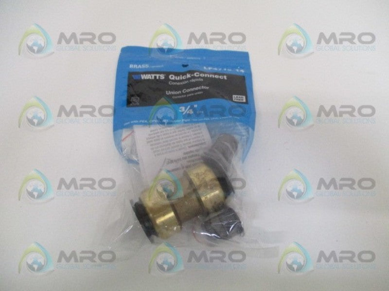 WATTS LF4715-14 QUICK CONNECT 3/4" *NEW IN FACTORY BAG*