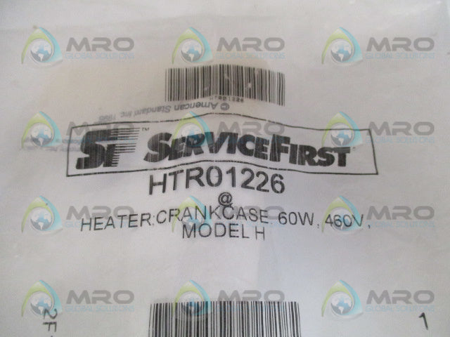 SERVICE FIRST HTR01226 CRANKCASE HEATER 60W 460V *NEW IN FACTORY BAG*