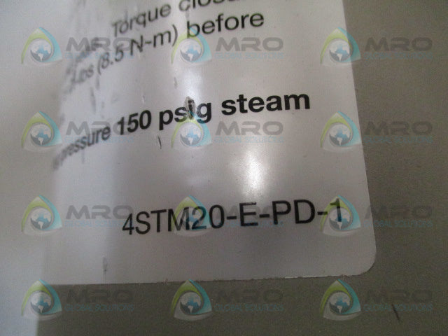 OSMONICS 4STM20-E-PD-1 STEAM FILTER *NEW NO BOX*