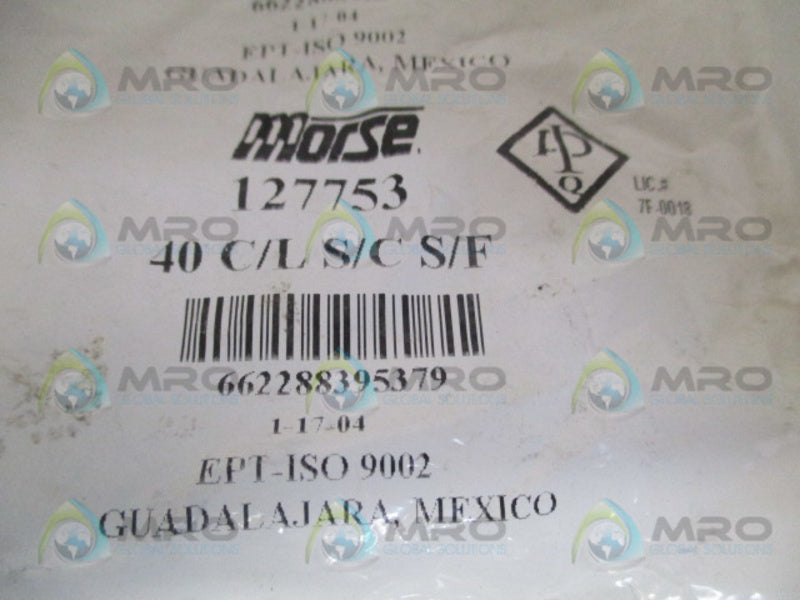 MORSE 127753 40C/LS/CS/F CHAIN LINK * NEW IN FACTORY BAG *