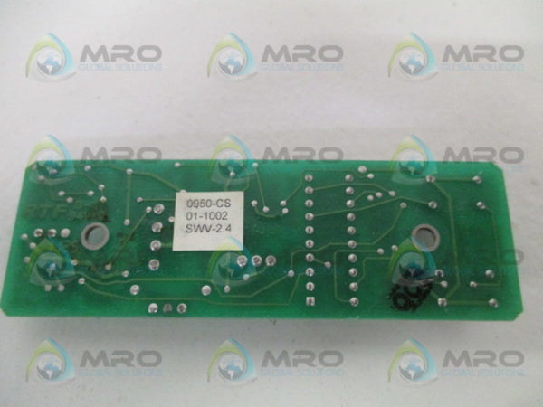 RTF 0950-CS01-1002SWV-2.4 BOARD  UNMP