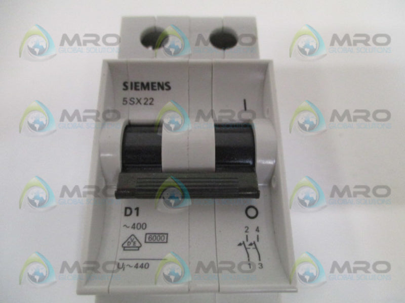 SIEMENS 5SX2201-8 CIRCUIT BREAKER 1A  UNMP