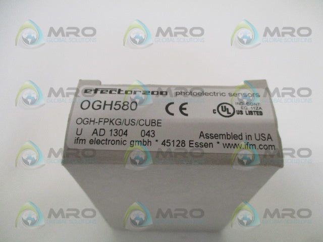 IFM EFECTOR OGH580 DIFFUSE REFLECTION SENSOR *NEW IN BOX*