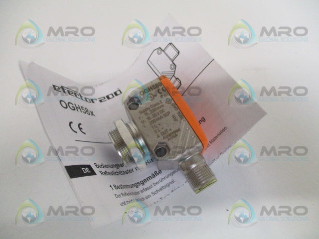 IFM EFECTOR OGH580 DIFFUSE REFLECTION SENSOR *NEW IN BOX*