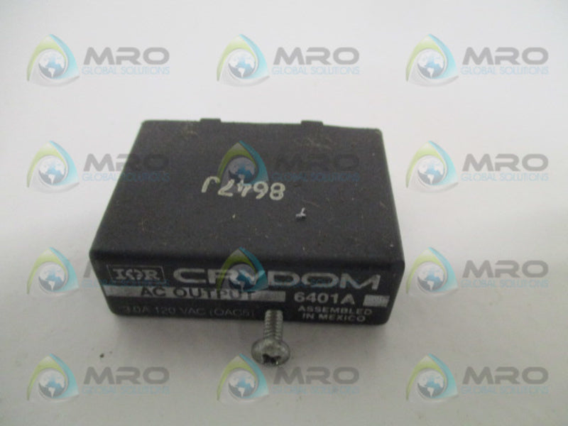 CRYDOM 6401A OUTPUT MODULE  UNMP
