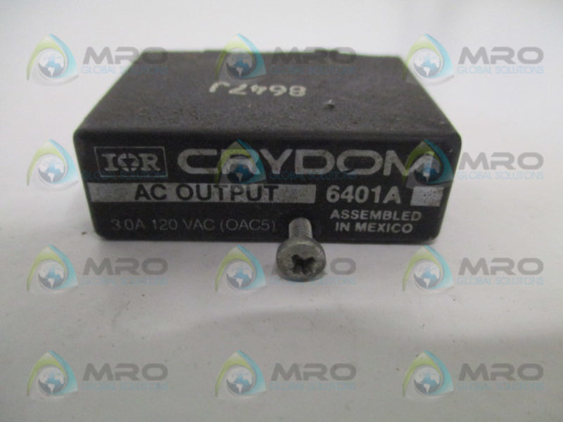 CRYDOM 6401A OUTPUT MODULE  UNMP