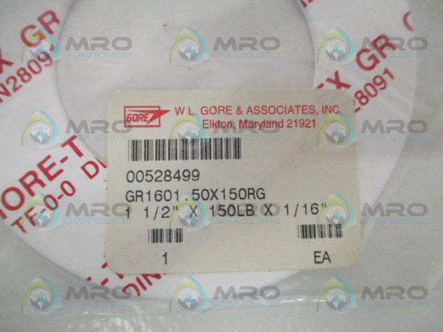 GORE GR1601.50X150RG GASKET 1-1/2" X 150LB X 1/16" *NEW IN FACTORY BAG*