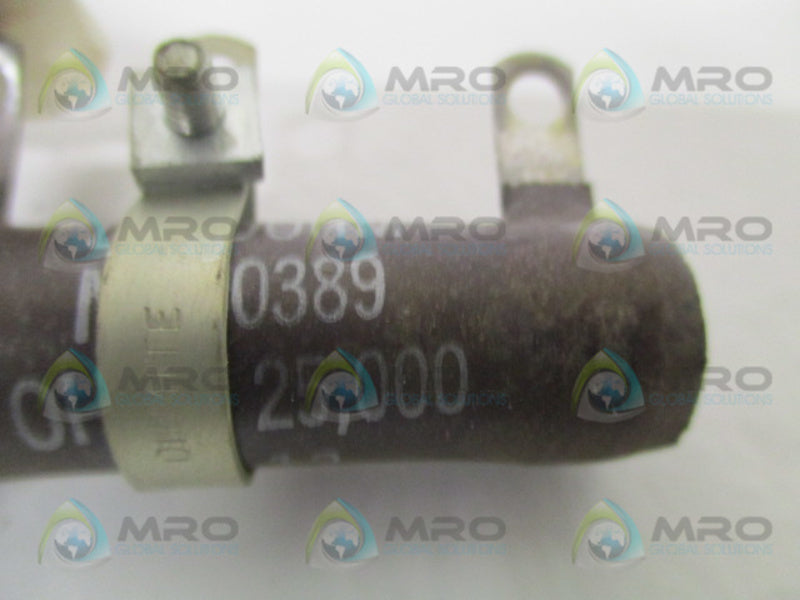 OHMITE 0389 RESISTOR 25,000 OHMS *NEW NO BOX*