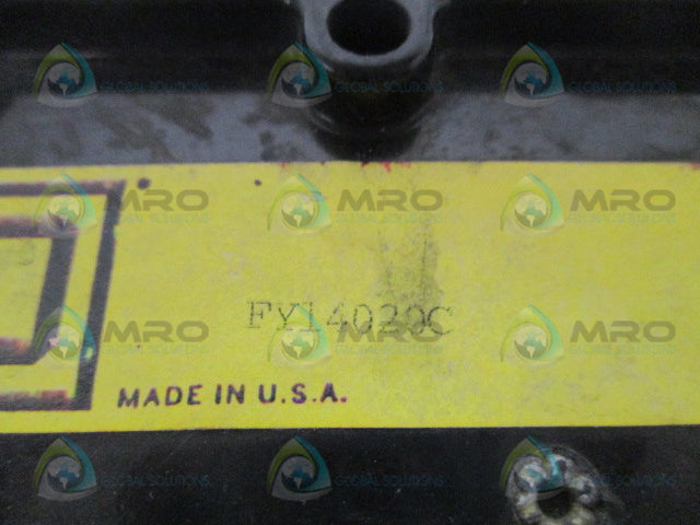 SQUARE D FY14020C CIRCUIT BREAKER 20A *USED*