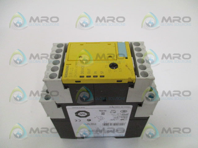 SIEMENS SIRIUS 3TK2826-1CW32 SAFETY RELAY 24-240VAC/DC *USED*