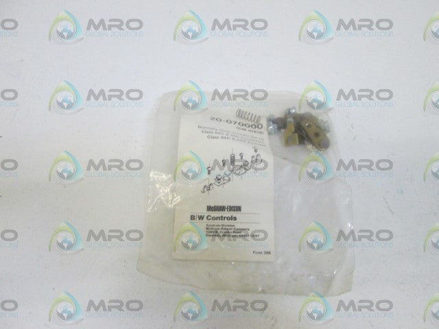 B/W CONTROLS CONTACT KIT 20-070000 * NEW IN BAG *