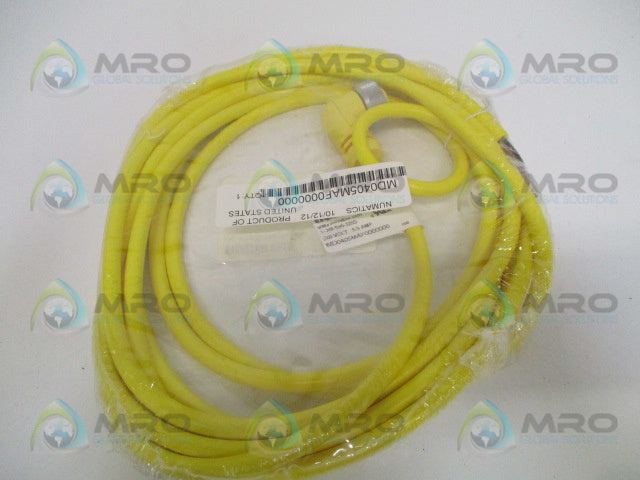 NUMATICS MD0405MAF0000000 POWER CORDSET *NEW IN FACTORY BAG*