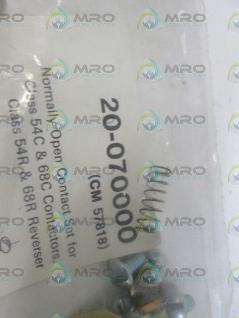 B/W CONTROLS CONTACT KIT 20-070000 * NEW IN BAG *