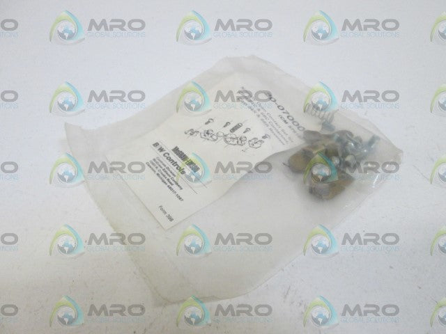 B/W CONTROLS CONTACT KIT 20-070000 * NEW IN BAG *