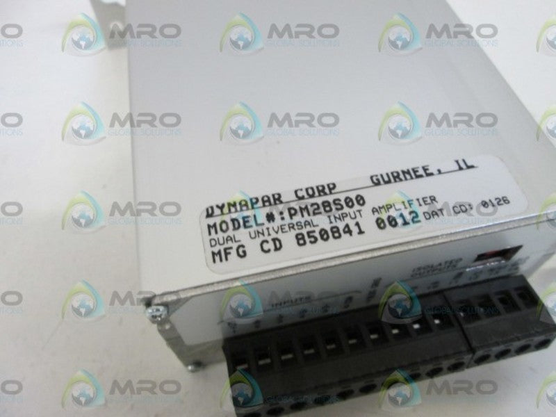 DANAHER SUPPLY INPUT AMPLIFIER PM28S00  NSMP