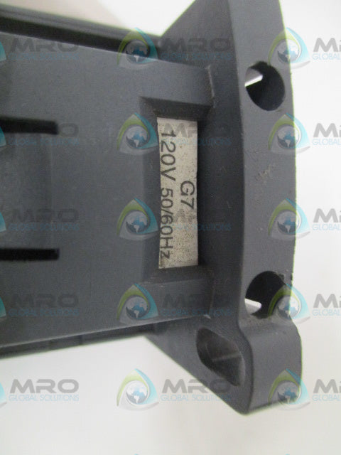 TELEMECANIQUE LC1D09G7 CONTACTOR 120V (AS PICTURED) *USED*
