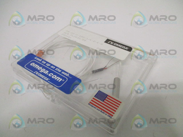 OMEGA PR-20-2-100-1/4-2-E-G SHORT RTD PROBE *NEW IN ORIGINAL PACKAGE*