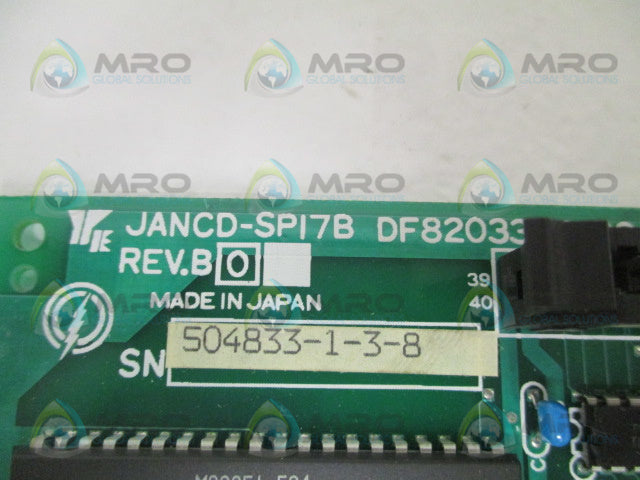 YASKAWA JANCD-SP17B OPERATOR INTERFACE CONTROL BOARD *USED*