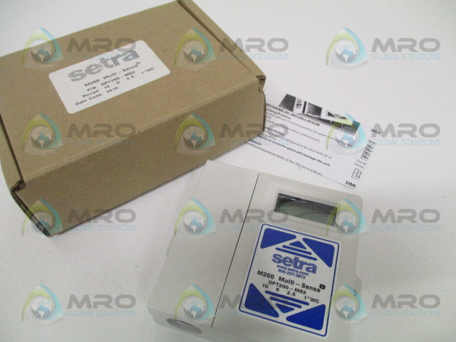 SETRA DPT260-MS2 PRESSURE TRANSDUCER *NEW IN BOX*