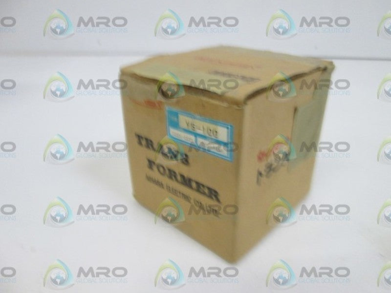CONTER / AIHARA ELECTRIC TRANSFORMER 200V-220V YS-100  NSMP