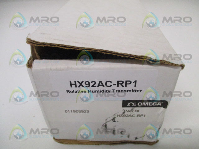 OMEGA HX92AC-RP1 RELATIVE HUMIDITY TRANSMITTER *NEW IN BOX*