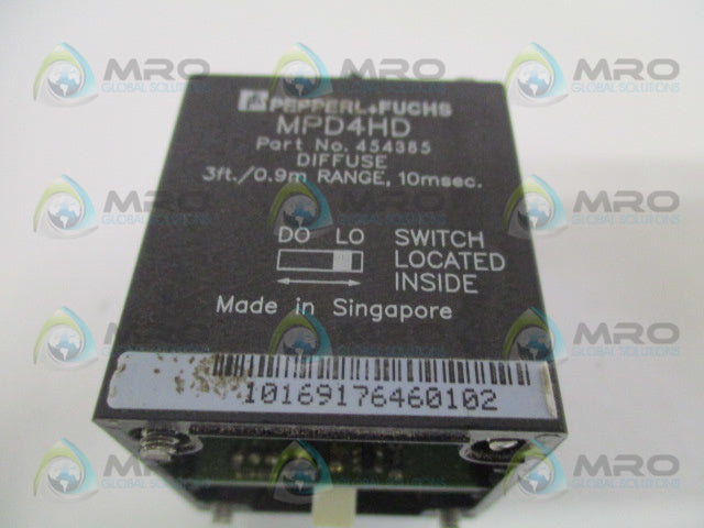PEPPERL+FUCHS MPD4HD UNMP