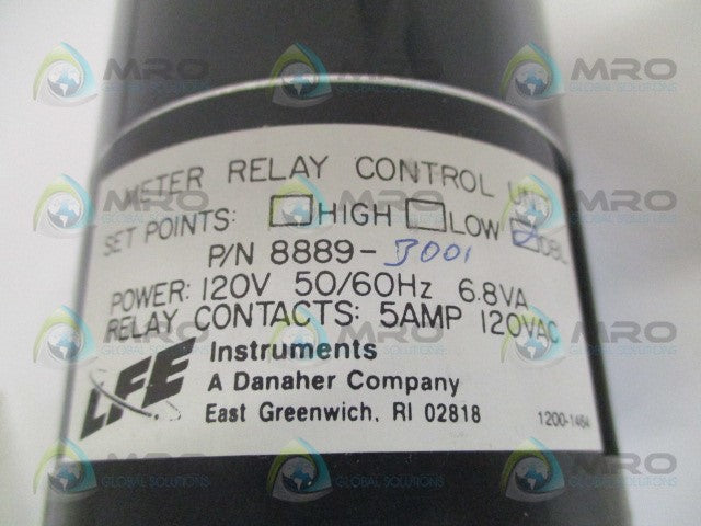 LFE 00-8889-3001 8889-3001 METER RELAY CONTROL UNIT *NEW IN BOX*