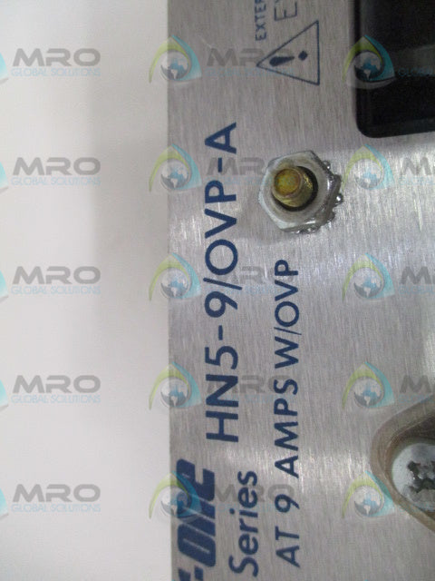POWER-ONE HN5-9/OVP-A POWER SUPPLY 5VDC *USED*