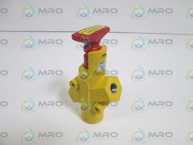 SPEEDAIRE LOCKOUT VALVE 3JV69 *USED*
