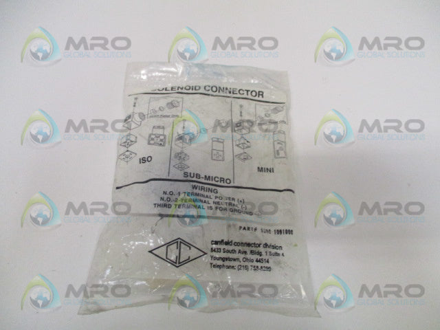 CANFIELD 5300-1091000 SOLENOID CONNECTOR * NEW IN FACTORY BAG *