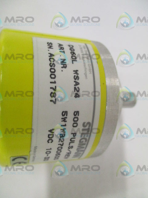 STEGMANN 5W1WB2700600 DG60LWSA24 ENCODER *NEW NO BOX*
