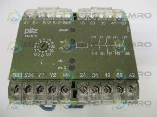 PILZ PNOZV30s3S1SZ/1O 474790 SAFETY RELAY *NEW IN BOX*