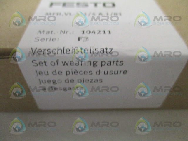 FESTO MFH,VL-5-1/4A.1/81 REPAIR KIT * FACTORY SEALED *