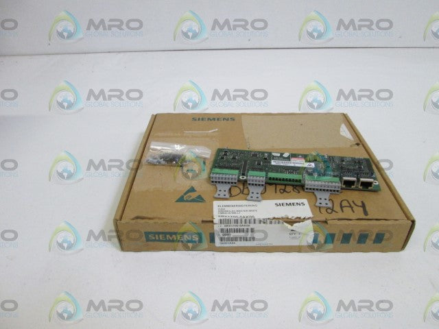 SIEMENS TERMINAL BOARD 6RX1700-0AK00 *NEW IN BOX*