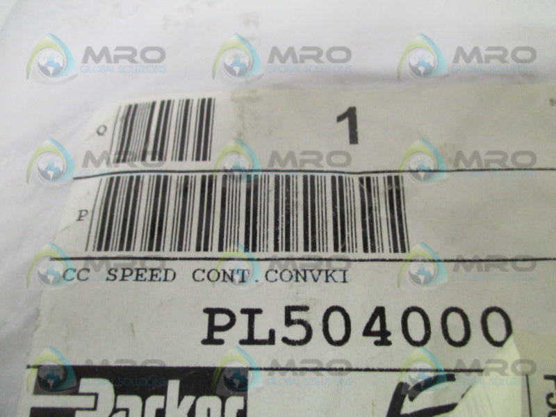 PARKER PL504000 CC SPEED CONTROL VALVE KIT *FACTORY SEALED *