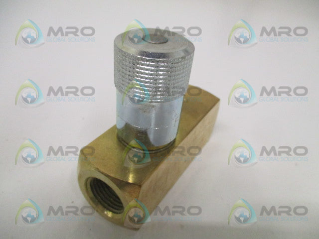 PARKER F800B-11CL HYDRUALIC FLOW CONTROL VALVE *NEW IN BOX*