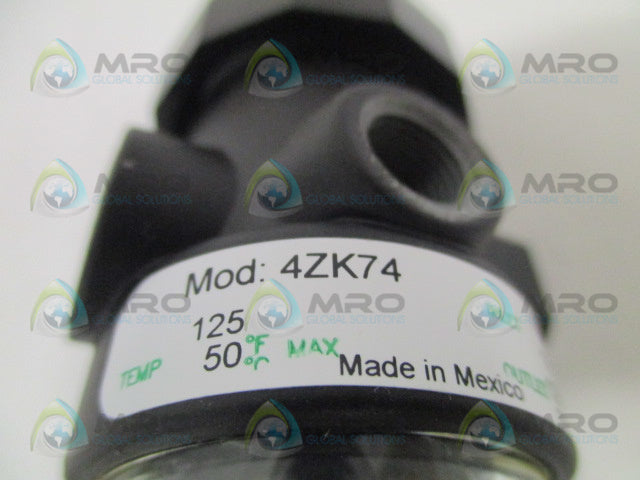 SPEEDAIRE 4ZK74 FILTER REGULATOR 1/8" *NEW NO BOX*