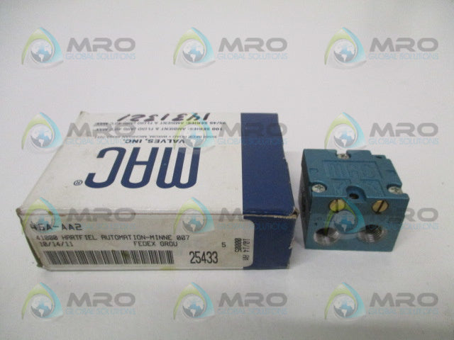 MAC 45A-AA2 SOLENOID VALVE BODY *NEW IN BOX*
