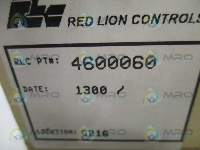 RED LION CONTROLS 4600060 SHAFT ENCODER *NEW IN BOX*